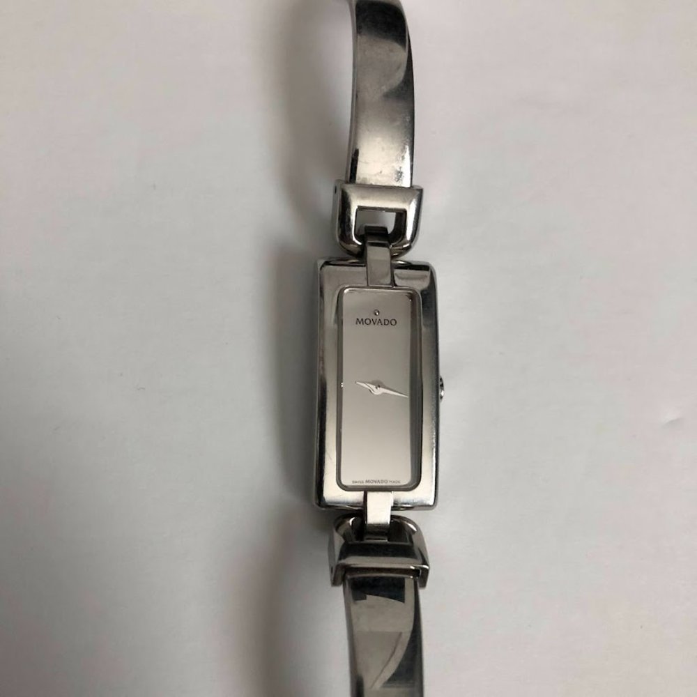 Women’s Authentic Movado Watch with Original Packaging, Slim & Feminine, Luxury